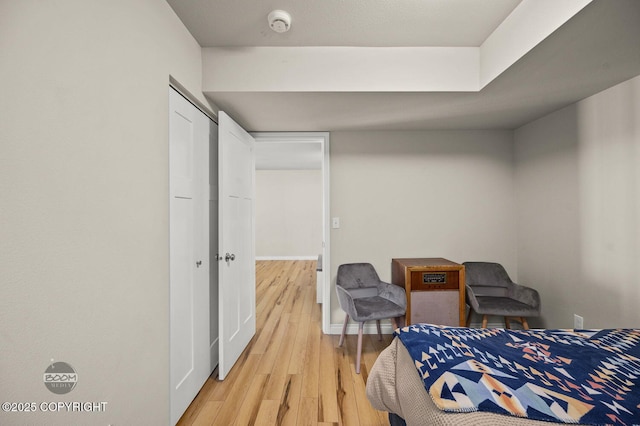 13378 Rosser Dr, Eagle River, AK 99577 - bedroom with light wood-style flooring and baseboards