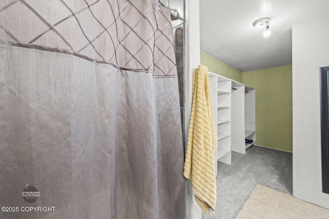 8100 E 20th Ave, Anchorage, AK 99504 - bathroom featuring a shower and tile patterned flooring