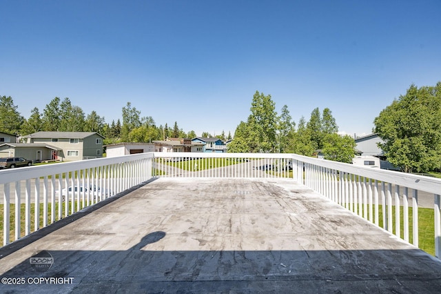 8100 E 20th Ave, Anchorage, AK 99504 - view of patio with a residential view