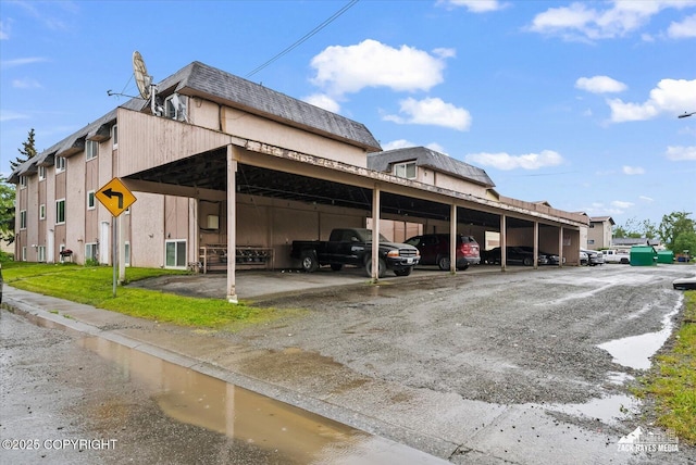 943 E 12th Ave # 6, Anchorage, AK 99501 - view of covered parking lot