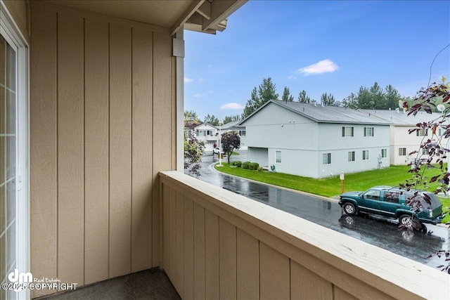 5621 Sapphire Loop Unit 18A, Anchorage, AK 99504 - balcony with a residential view