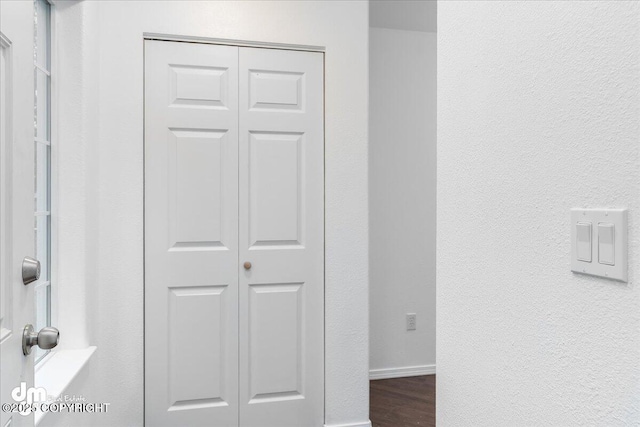 5621 Sapphire Loop Unit 18A, Anchorage, AK 99504 - detailed view of baseboards and wood finished floors