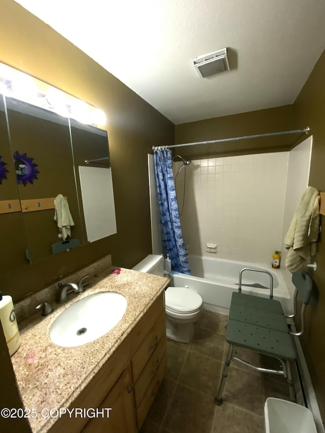 7766 Boundary Ave # G3, Anchorage, AK 99504 - full bath featuring shower / tub combo with curtain, vanity, and tile patterned flooring