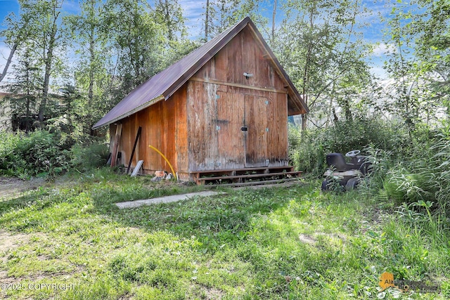 3091 N Longspur Dr, Wasilla, AK 99654 - view of outdoor structure