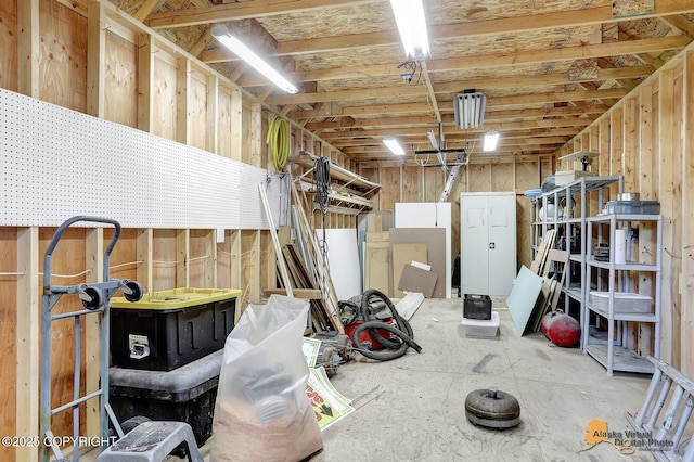 3091 N Longspur Dr, Wasilla, AK 99654 - view of garage