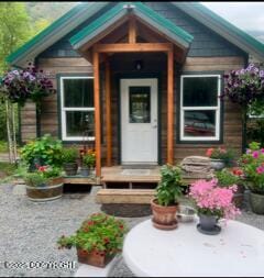 18905 Langille Rd, Cooper Landing, AK 99572 - view of exterior entry