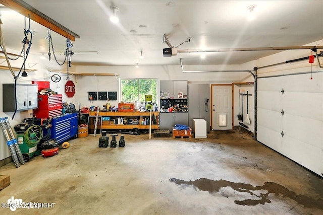 51137 Nanook Cir, Nikiski/North Kenai, AK 99611 - garage with a workshop area
