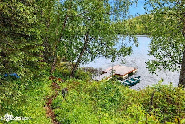 51137 Nanook Cir, Nikiski/North Kenai, AK 99611 - dock featuring a water view