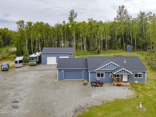 1169 W Trumpeter Swan Dr, Wasilla, AK 99623 - aerial view of property and surrounding area