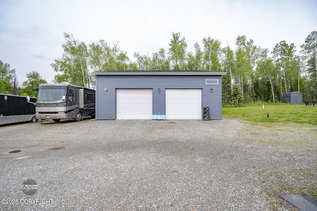 1169 W Trumpeter Swan Dr, Wasilla, AK 99623 - view of detached garage
