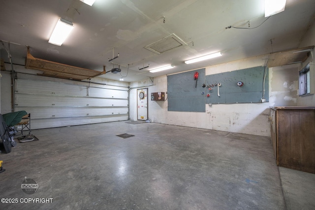 10010 Colville St, Eagle River, AK 99577 - garage with a garage door opener