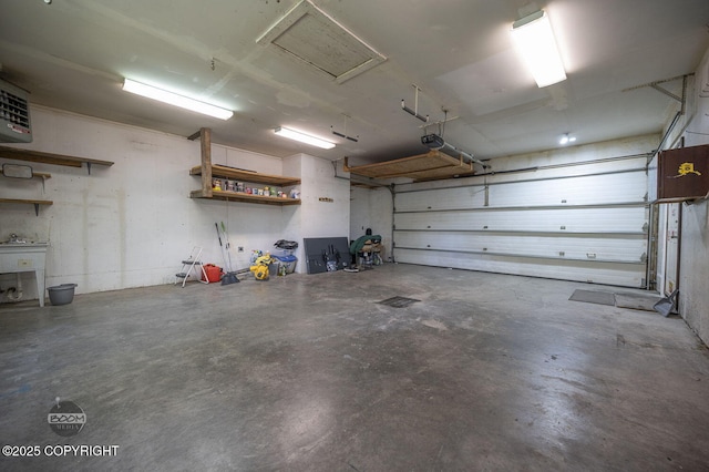 10010 Colville St, Eagle River, AK 99577 - garage with a garage door opener