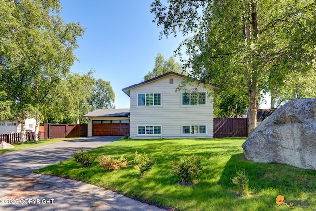 2309 Success Dr, Anchorage, AK 99504 - view of front of property with driveway and a gate