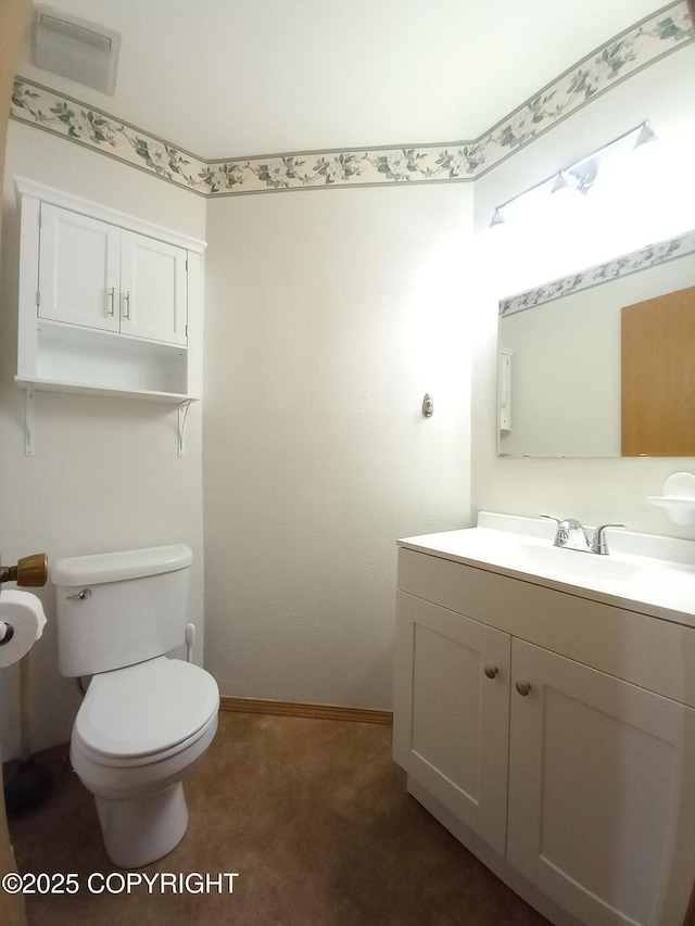 17701 Beaujolais Dr, Eagle River, AK 99577 - bathroom with toilet and vanity