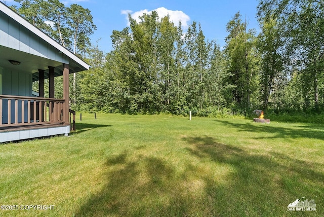 7595 E Breckenridge Dr, Wasilla, AK 99654 - view of green lawn