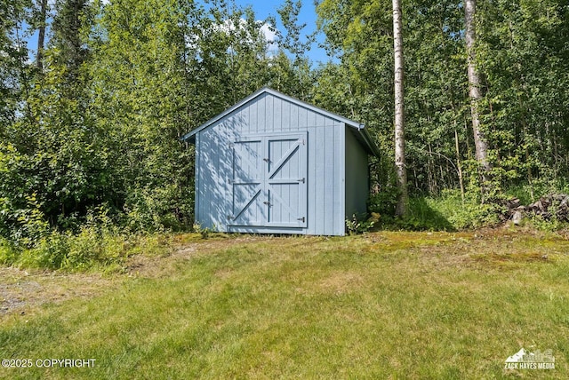 7595 E Breckenridge Dr, Wasilla, AK 99654 - view of shed