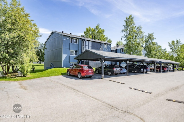 1675 Sitka St # 102, Anchorage, AK 99501 - view of covered parking lot