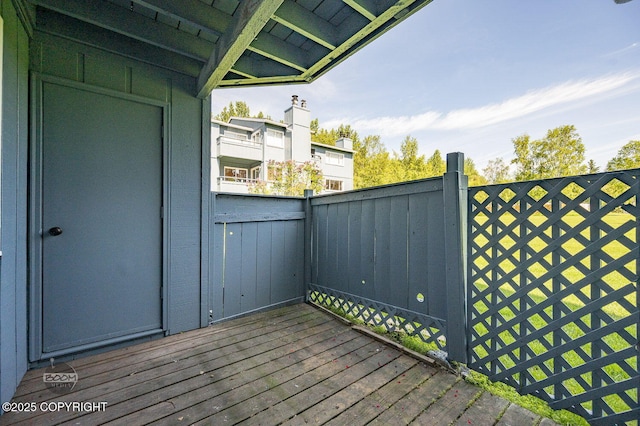 1675 Sitka St # 102, Anchorage, AK 99501 - view of deck