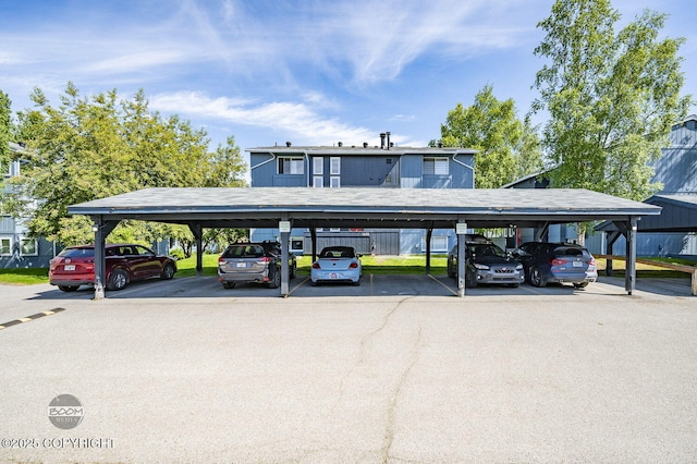 1675 Sitka St # 102, Anchorage, AK 99501 - view of covered parking lot