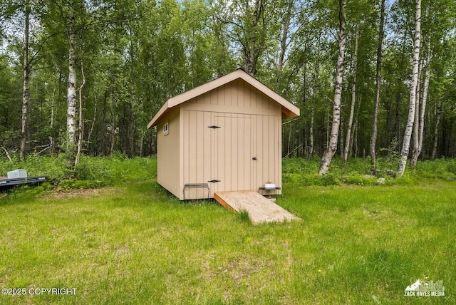 8028 E Yarn Spinner Cir, Palmer, AK 99645 - view of shed