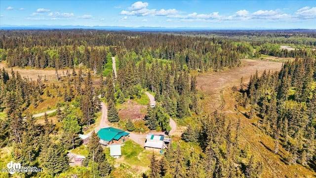 71252 Siri, Anchor Point, AK 99556 - drone / aerial view of a heavily wooded area
