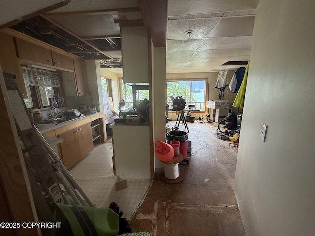 406 Mitkof Hwy, Petersburg, AK 99833 - kitchen featuring a sink and light countertops
