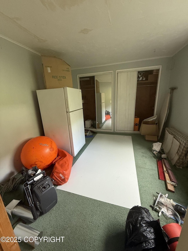 406 Mitkof Hwy, Petersburg, AK 99833 - miscellaneous room featuring carpet flooring