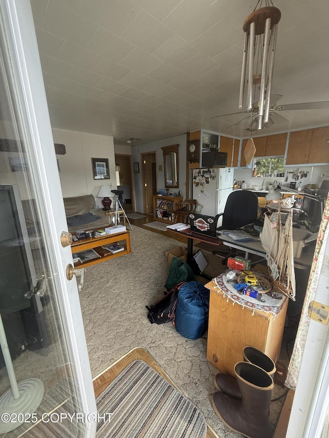 406 Mitkof Hwy, Petersburg, AK 99833 - miscellaneous room with carpet floors