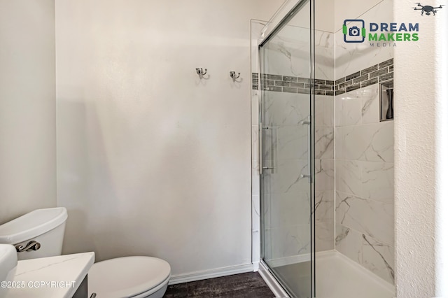 11240 E Equestrian St, Palmer, AK 99645 - bathroom with a shower stall and vanity