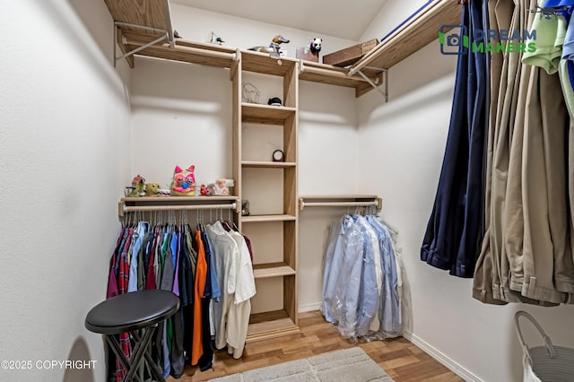 11240 E Equestrian St, Palmer, AK 99645 - walk in closet with wood finished floors