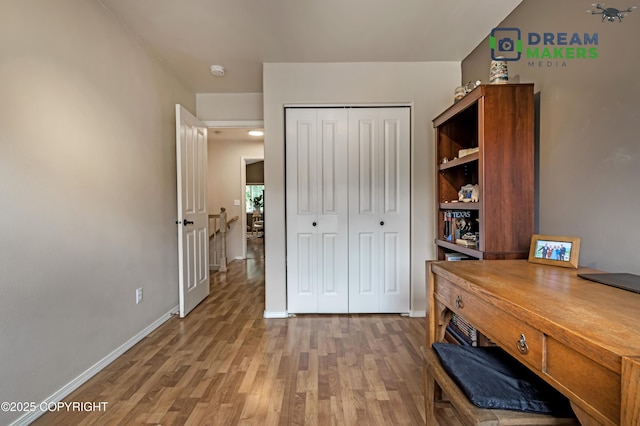 11240 E Equestrian St, Palmer, AK 99645 - office space featuring wood finished floors and baseboards