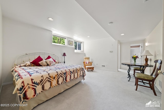 10100 Zermatt Cir, Anchorage, AK 99507 - bedroom featuring carpet floors and recessed lighting