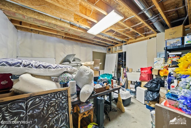 10100 Zermatt Cir, Anchorage, AK 99507 - view of unfinished basement