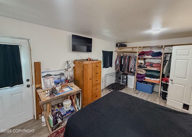 1245 N Miller Cir, Houston, AK 99623 - bedroom with wood finished floors