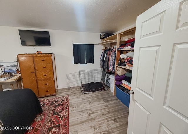 1245 N Miller Cir, Houston, AK 99623 - walk in closet featuring wood finished floors