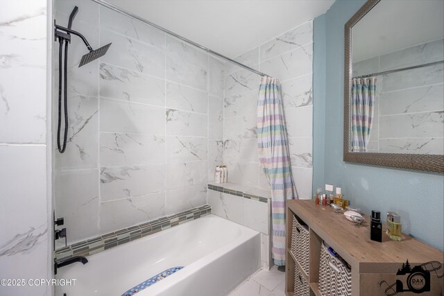 3501 N Calder Rd, Wasilla, AK 99654 - full bathroom featuring shower / bath combo