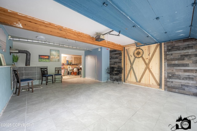 3501 N Calder Rd, Wasilla, AK 99654 - basement featuring wooden walls