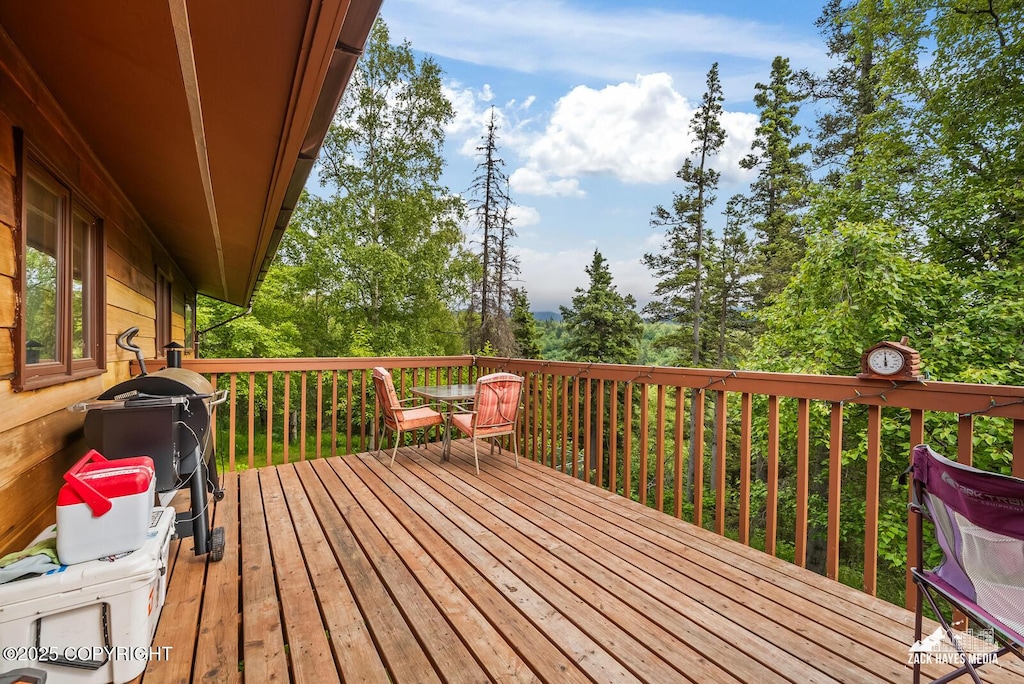 5510 Griffin Rd, Anchorage, AK 99516 - view of deck