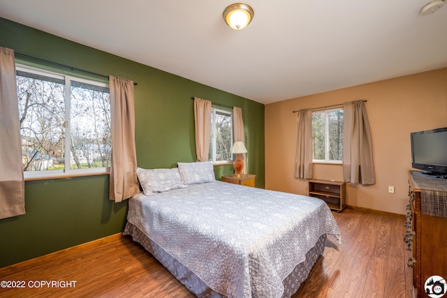 12230 Nautical Ave, Seward, AK 99664 - bedroom with wood finished floors