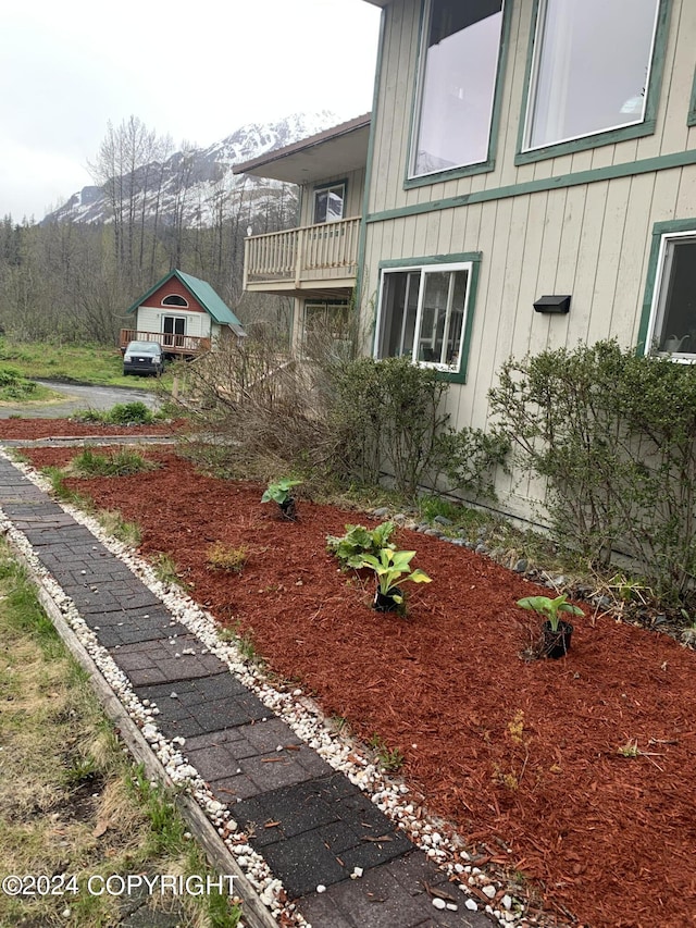 12230 Nautical Ave, Seward, AK 99664 - view of home's exterior featuring a balcony