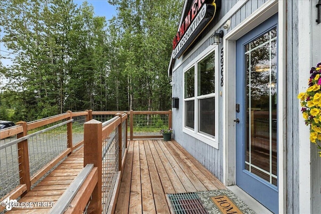 5968 Kenai Spur Highway, Kenai, AK 99611 - view of deck