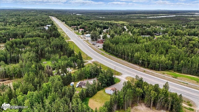 5968 Kenai Spur Highway, Kenai, AK 99611 - aerial view of a heavily wooded area and a highway