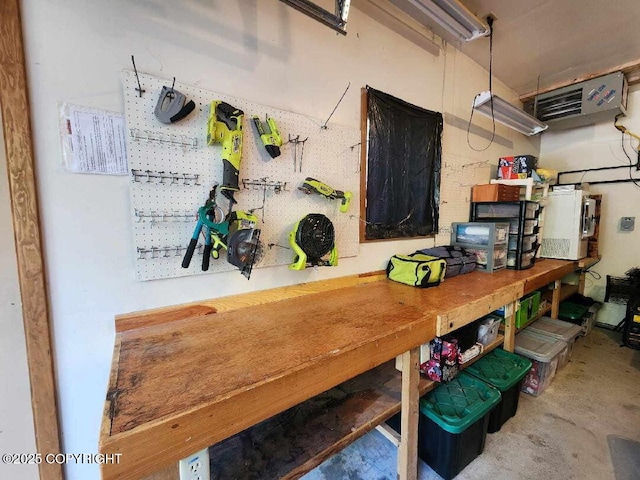 3800 E Birch View Dr, Wasilla, AK 99654 - garage featuring a workshop area