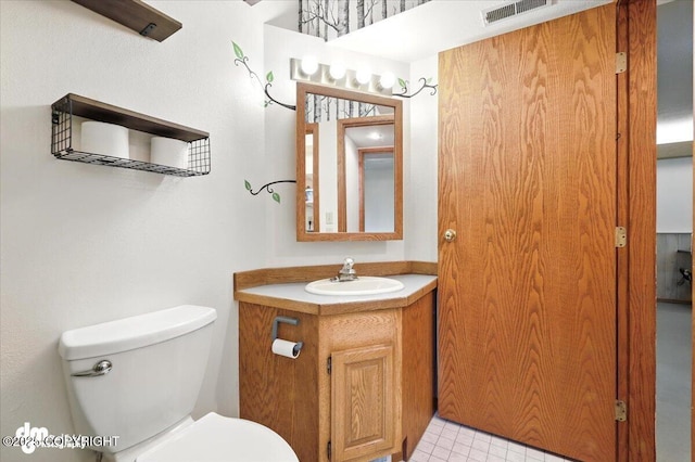 3800 E Birch View Dr, Wasilla, AK 99654 - bathroom with toilet and vanity