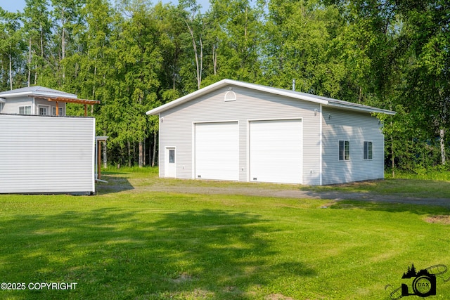 1160 E Susitna Dr, Wasilla, AK 99654 - view of detached garage