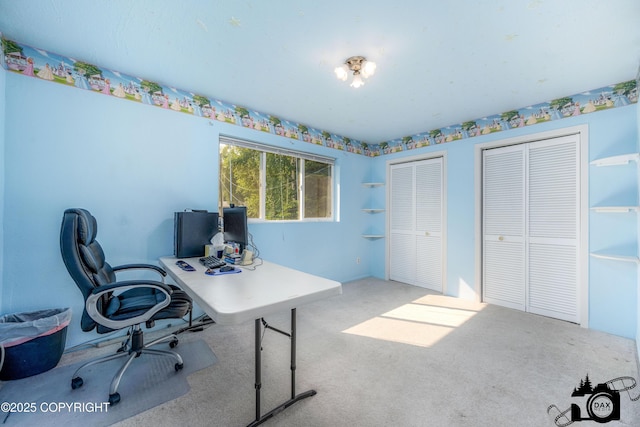 1160 E Susitna Dr, Wasilla, AK 99654 - view of carpeted home office
