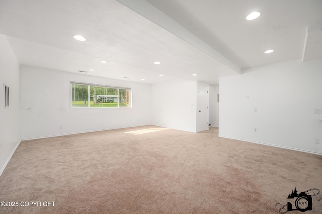 1160 E Susitna Dr, Wasilla, AK 99654 - unfurnished room featuring recessed lighting and light carpet