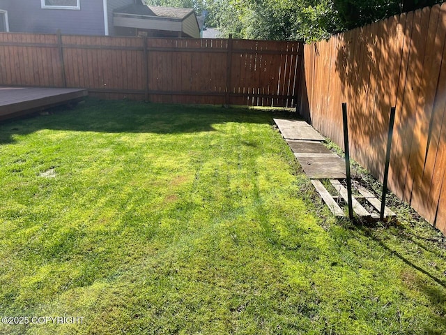 4310 Ambler Cir, Anchorage, AK 99504 - view of fenced backyard