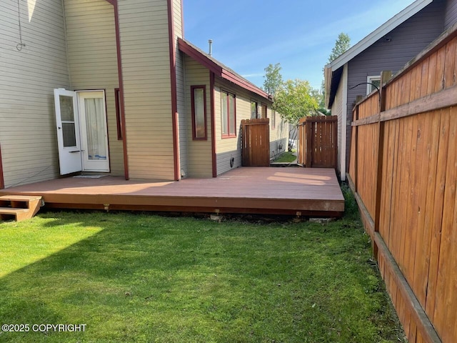 4310 Ambler Cir, Anchorage, AK 99504 - back of house with a deck