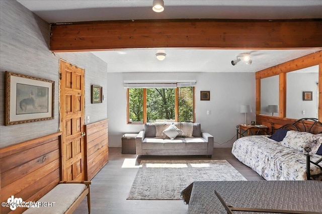 19360 Chugach Park Dr, Chugiak, AK 99567 - living area featuring wood finished floors